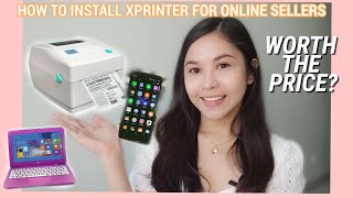 HOW TO INSTALL XPRINTER for online sellers 💯