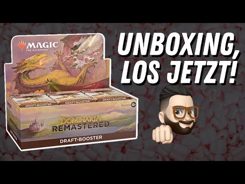 Das ERSTE Dominaria Remastered Draft Display wird aufgemacht!