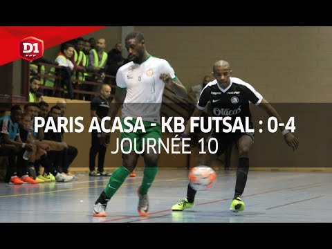 J10 : Paris ACASA - Kremlin Bicetre Futsal (0-4), le résumé