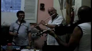 Descarga entre amigos "Almendra" Rene Lorente, Eduardo Rubio, Enrique Alvarez, La Habana 2009