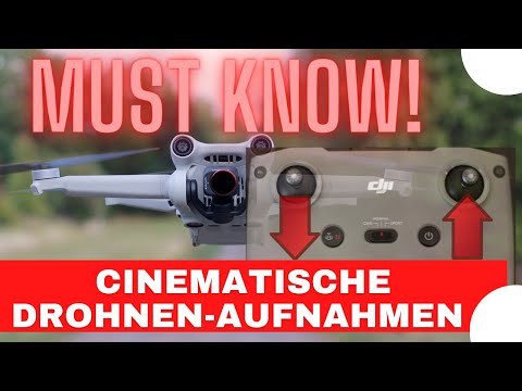 Drohne cinematisch fliegen lernen - DJI Mini 3 - Tutorial