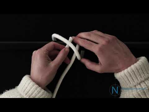 Dubbelt halvslag - Lär dig göra knopen Dubbelt halvslag