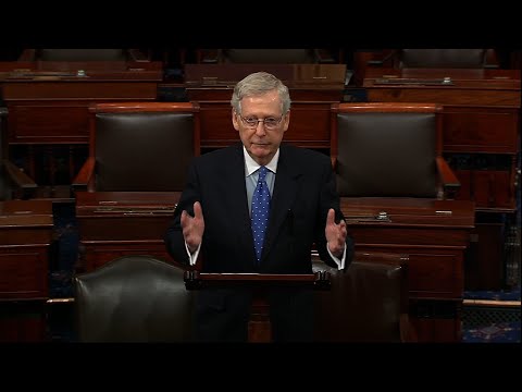 Senate Majority Leader Mitch McConnell is declaring "case closed" on the Russia probe and potential obstruction by President Donald Trump, while Minority Leader Chuck Schumer is calling for greater accountability for a "lawless president." (May 7)