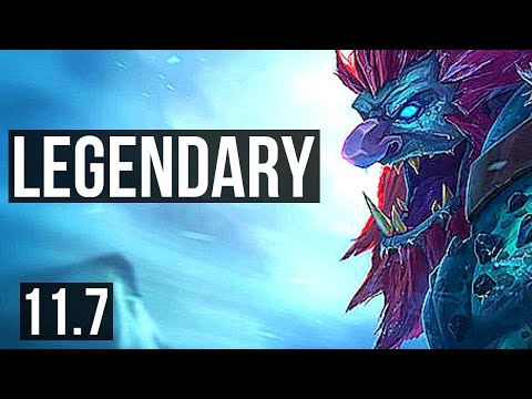 TRUNDLE vs JAX (TOP) | 9/0/2, Legendary | BR Master | v11.7