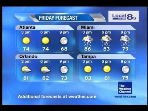 Satellite Forecast - 4/29/2011 - 9:08 AM ET