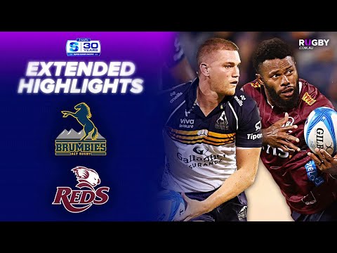 Brumbies v Reds Extended Highlights | Round 4 | Super Rugby Pacific 2026