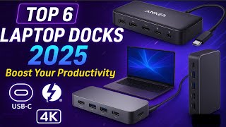 Top 6 Laptop Docking Station Review 2025 – Best for Work & P