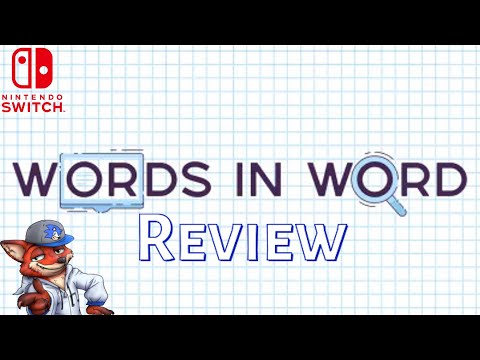 Words in Word Nintendo Switch Review