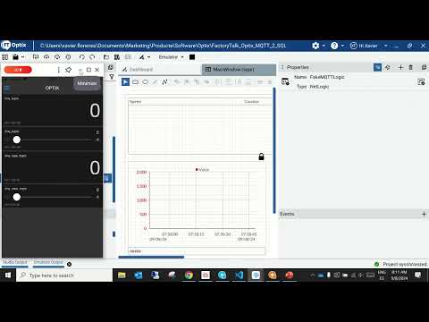Ft Optix Listbox MQTT to SQL with FT Optix