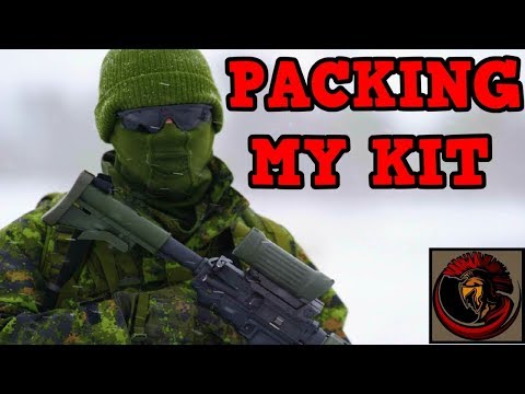 How Do I Pack My Army Kit and Equipment?