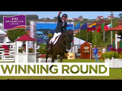 Nicolas Delmotte | Winning Round | FEI Nations Cup™ Jumping - Gijon