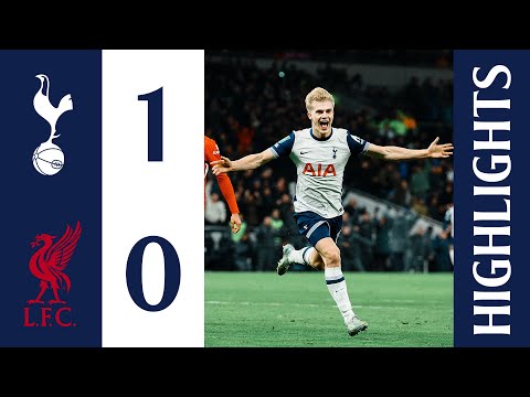 Tottenham Hotspur 1:0 Liverpool | Höhepunkte des Carabao Cup | Bergvall entscheidet das Halbfinal...