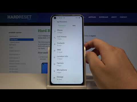 How to Allow/Deny Apps Access to Phone Features in Oppo A52 – Manage Apps Permissions