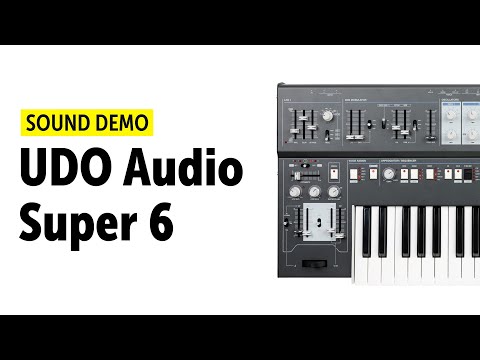 UDO Audio Super 6 Sound Demo (no talking)