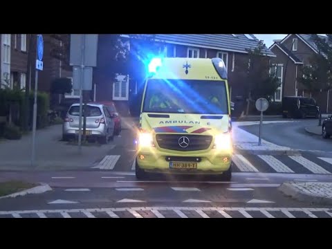 Ambulance met spoed in Haarlem Koog Aan de Zaan Krommenie Assendelft en Wormerveer