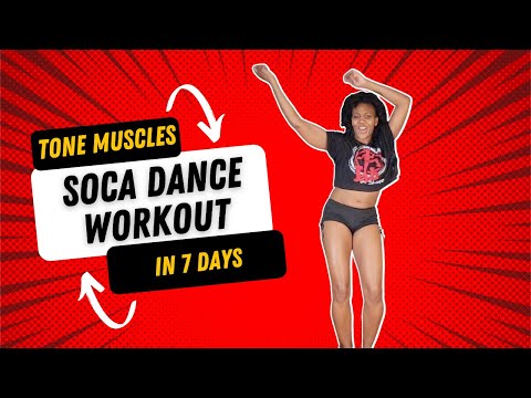 Do this easy 7-minute Soca Dance Workout at home every day for 7 days