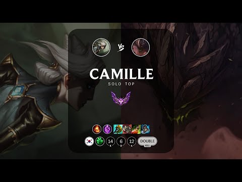 Camille Top vs Malphite - KR Master Patch 13.8