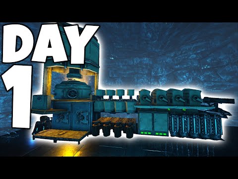 I Claimed ARK’s Biggest Alpha Cave Against 1200 Players - Ark PvP