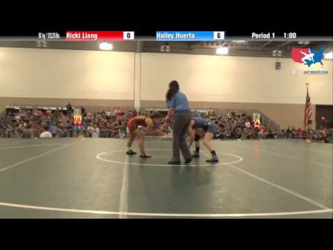 FILA Cadet 56 kg / 123.25 lbs. - Ricki Liang vs. Hailey Huerta