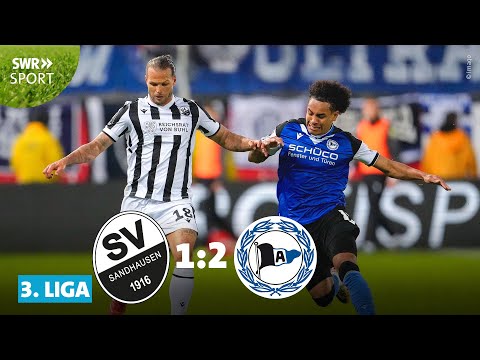 3. Liga: Slapstick Platzverweis & kurioser Elfmeter - SVS verliert gegen Bielefeld | SWR Sport
