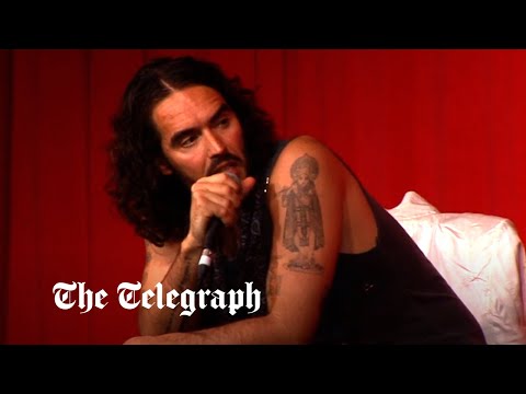 Russell Brand jokes on a now-deleted podcast about sexually assaulting a woman