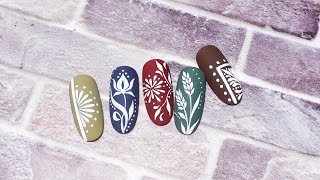 Julia Macaron Nail Art Brush