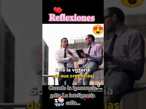 cuando la ignorancia habla la inteligencia calla.....?