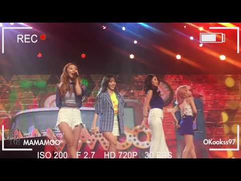 160806 Fancam MAMAMOO Musicbanktour in Singapore