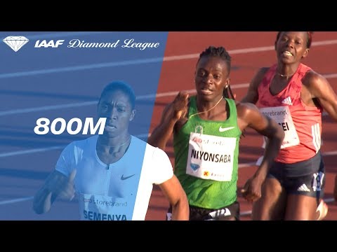 Caster Semenya Wins Women's 800m Women - IAAF Diamond League Oslo 2018