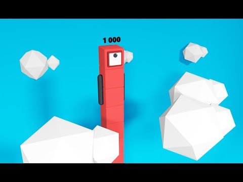 Numberblocks 1000 Standing Tall Part 2