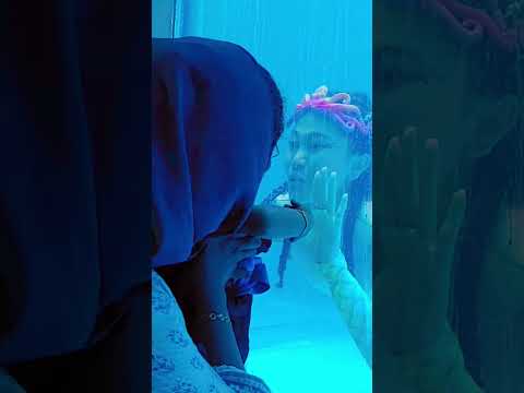 mermaid🥰#babylifeofdua #marineaquashow