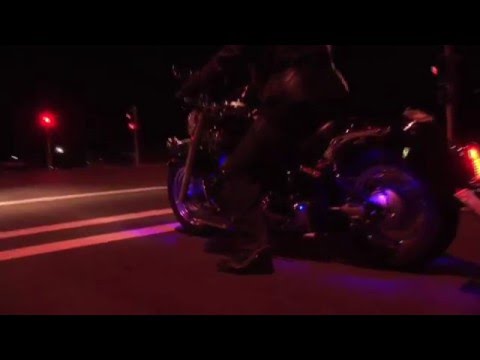 V-Star 650 2008 with Vance Hines & Kuryakyn Hypercharger & Blue LEDs