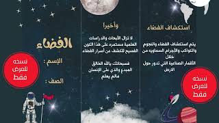 مطوية الفضاء ( مطويات عامه )