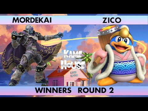 4o4 Kame House MIDLEVEL SLUMS 21 - MORDEKAI (Ganondorf) vs GUMP2| Z I C O (King Dedede) - Winners R2