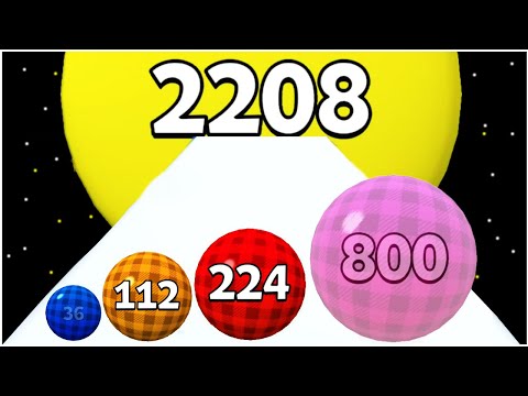 Puff Up - merge ball 2048 - Gameplay Walkthrough - Levels 42-50