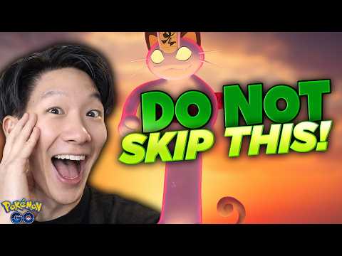 THIS EVENT IS ACTUALLY IMPORTANT!!  Gigantamax Meowth Max Battle Day in Pokémon GO!