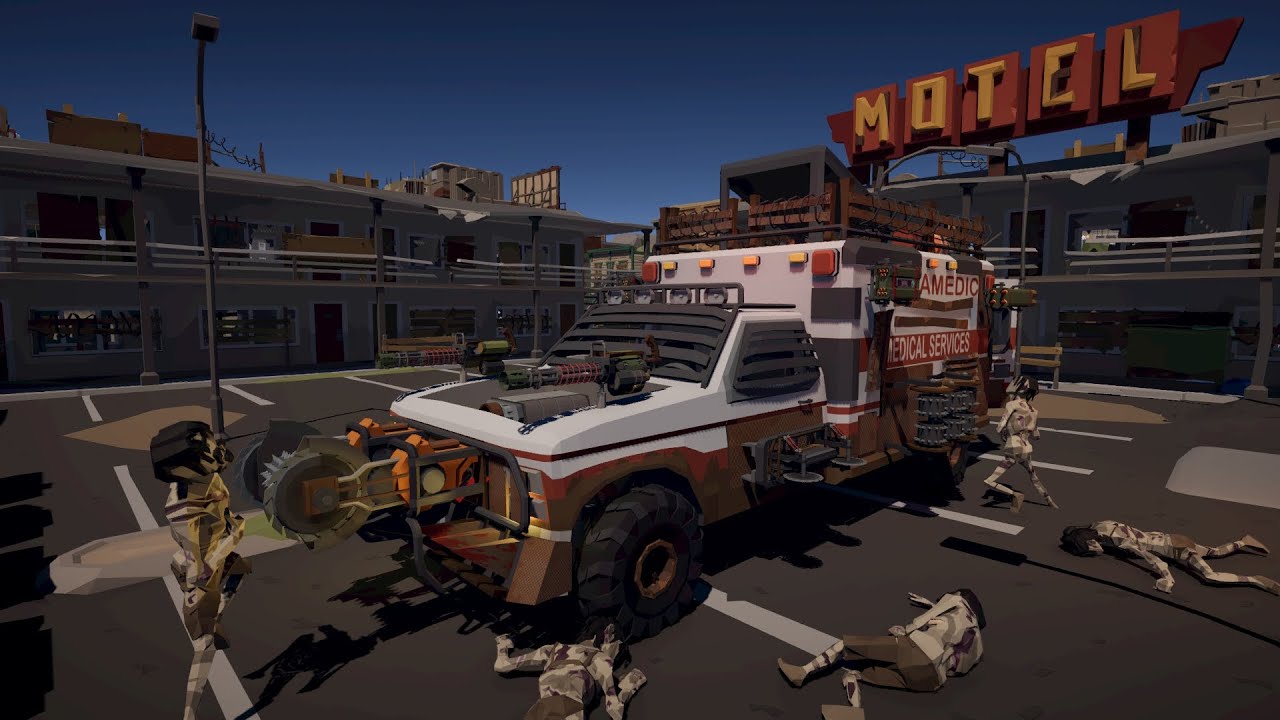 सर्वनाश के बाद एम्बुलेंस 3D मॉडल