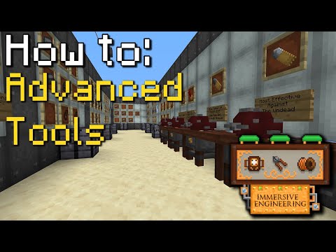 How to: Immersive Engineering | Drill, Buzzsaw & Revolver (Minecraft 1.16.5)