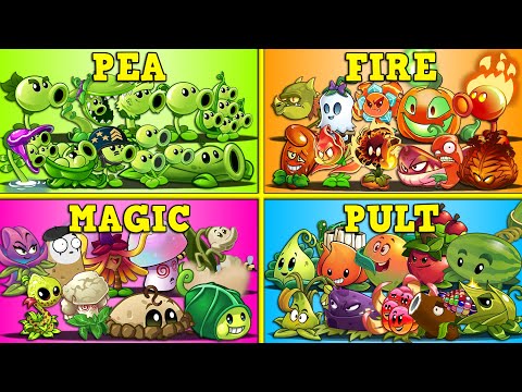 Random 20 Team 4 Plants Battlez - Which Team Plant Will Win?