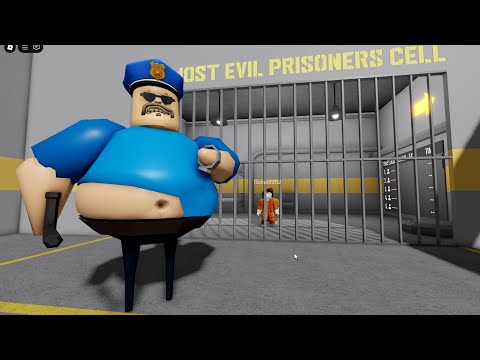 BARRY'S PRISON RUN! (OBBY) hard mode! roblox! Gameplay Walkthrough No Death 4K