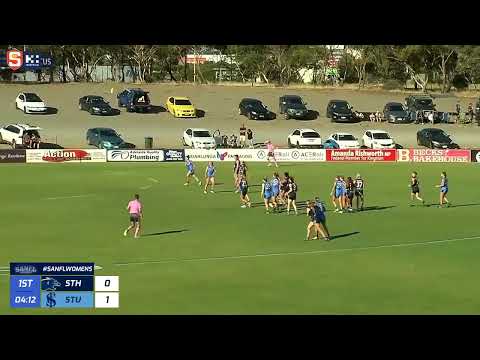Rd 1 Hostplus SANFLW League - South's Soriah Moon goals from the ruck