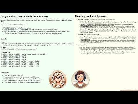 Wildcard Search Deep Dive: Trie vs. Brute Force | Algorithm Explained | Audio Podcast