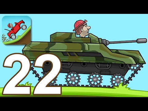 Hill Climb Racing - Gameplay Walkthrough Part 22 - Tank (iOS, Android)