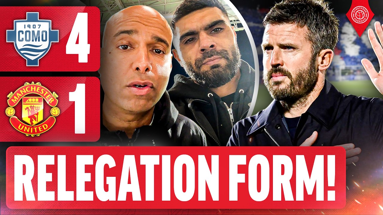 The End Of The Road! | Como 1907 4-1 Manchester United | Jay Motty and Adam McKola Review From Como