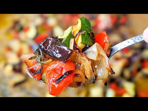 Roasted Ratatouille: Absolutely delicious and EFFORTLESS