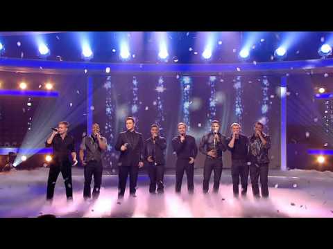 Westlife - Flying Without Wings - ft. JLS [X Factor Final 13-12-2008]