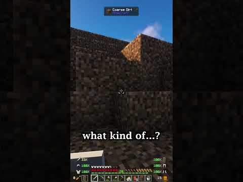 xVertrexDx - Mysterious Cave Entrance In Hardcore World! 🤣