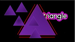 Triangle Shapes CVI Friendly Video gameplay video by JulStar, 7:02 duration