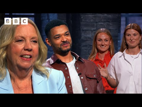 Entrepreneurs stun Dragons with risky counter-offer - BBC