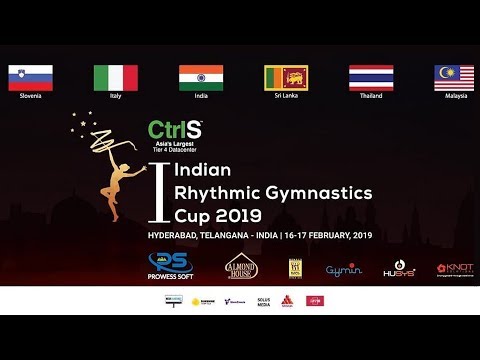 1st Indian Rhythmic Gymnastics Cup Hyderabad 2019 - Impressions